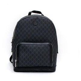 Gucci GG Supreme Interlocking Men's Backpack Black