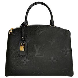 Louis Vuitton Grand Palais Empreinte Tote Bag Black Schwarz
