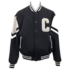 Céline Wool Jackson Teddy Jacket Black
