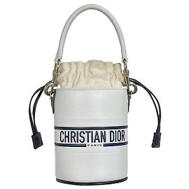 Dior mala Bucket Vibe White Branco