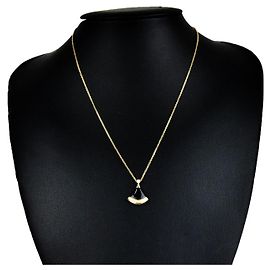 Bulgari Onyx Diamond Necklace Black