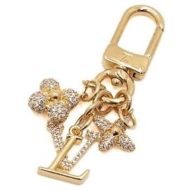 Louis Vuitton Porta-chaves e acessório de mala Micro LV Iconic Dourado