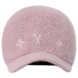 Louis Vuitton Woolgram Cap Pink Pink