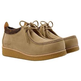Louis Vuitton Bubble Gum Derby Beige Braun