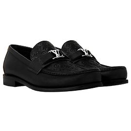 Louis Vuitton Major Loafer Black Schwarz