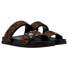 Louis Vuitton Frame Comfort Mule Cacao Brown Brown
