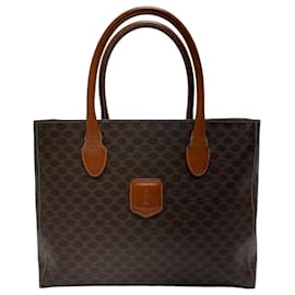 Céline Sac Cabas Triomphe Macadam (Grade Handbag) Marron