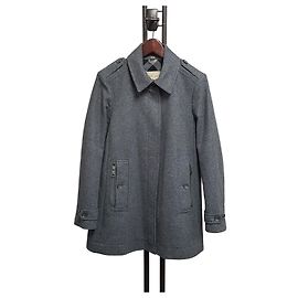 Burberry Brit Women's Wool Coat Brown