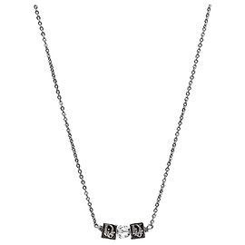 Dior Colar Cube Oblique Silver Prata