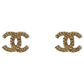 Chanel Cubic CC Gold Ohrringe Golden