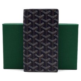 Goyard Special Navy Long Wallet for Unisex Blue