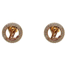 Louis Vuitton Orecchini Louise by Night Gold D'oro