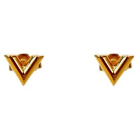 Louis Vuitton Orecchini Essential Gold D'oro