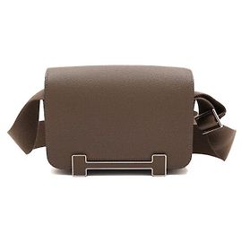 Hermès Borsa a spalla e borsa a tracolla da donna Etoupe Silver-tone Marrone