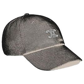 Céline Richelieu Cap Light Cotton Twill Black Black
