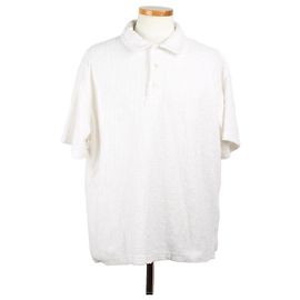 Dior Oblique Jacquard Terry Polo White White