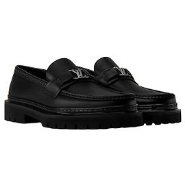 Louis Vuitton Major Loafer Black Preto