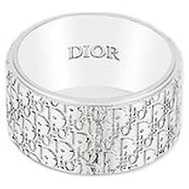 Dior Oblique Ring Silver Silber