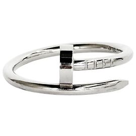 Cartier Anillo Juste un Clou Small Oro Blanco Blanco