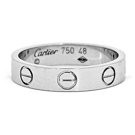 Cartier Love Ring Small Weißgold Weiß