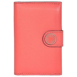 Hermès Tarjetero Evercolor Palladium Hardware Rose Texas Rosa