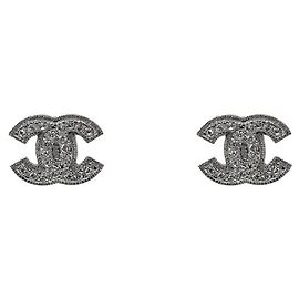 Chanel Orecchini in zircone Argento