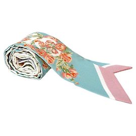 Gucci Sciarpa floreale Verde