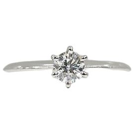 Tiffany & Co Diamond Platinum Wedding Band Ring Size Silvery