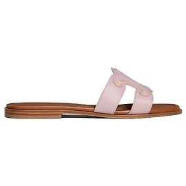 Céline Marina Mule em couro de bezerro Rosa desbotado Rosa
