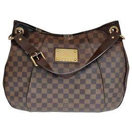 Louis Vuitton Sac à épaule Galliera PM Damier Ebene Marron