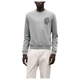Hermès Langarm-Pullover mit Rundhalsausschnitt für Herren Braun