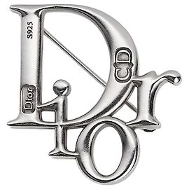 Dior Spilla Charm Argento Argento