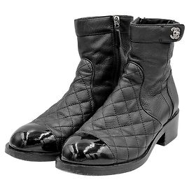 Chanel Bottines Noir