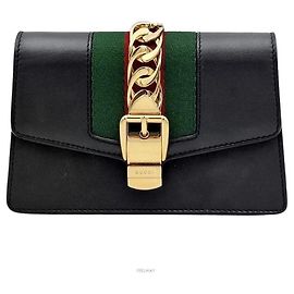 Gucci Mini Borsa a Tracolla Nero