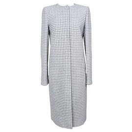 Chanel Tweed Coat White