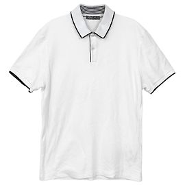 Loro Piana Brentwood Polohemd White Weiß