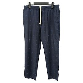 Gucci Bee Embroidery Pants Black