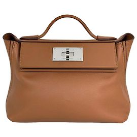 Hermès Sac Kelly Gold Clemence MMVMVFKU Doré
