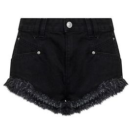 Isabel Marant Shorts de denim Preto