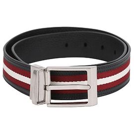 Bally Leather Belt Red