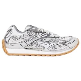 Bottega Veneta Orbit Sneaker Weiß Stoff Weiß