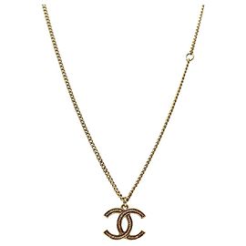 Chanel Rope CC Gold Halskette Golden