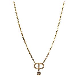 Dior Colar Petite CD Dourado Dourado
