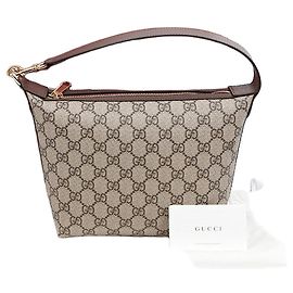 Gucci Mini borsa a tracolla Ophidia da donna Beige Marrone