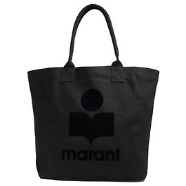 Isabel Marant Borsa a mano Yenky in cotone Nero