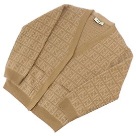 Fendi Brown Cardigan Brown