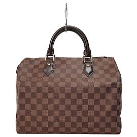 Louis Vuitton Sac cabas Damier Speedy Marron