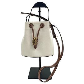 Burberry Mini Borsa Secchiello Borsa Tote Borsa a Tracolla Marrone