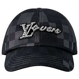 Louis Vuitton Lovers Damoflage Cap Black Black