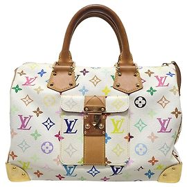 Louis Vuitton Multicolor Monogram Speedy Weiß